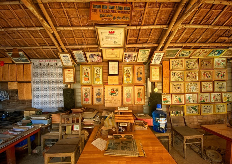 Làng Tranh Làng Sình – Nét Nghệ Thuật Dân Gian Đặc Sắc Giữa Xứ Huế Làng Tranh Làng Sình – Nét Nghệ Thuật Dân Gian Đặc Sắc Giữa Xứ Huế