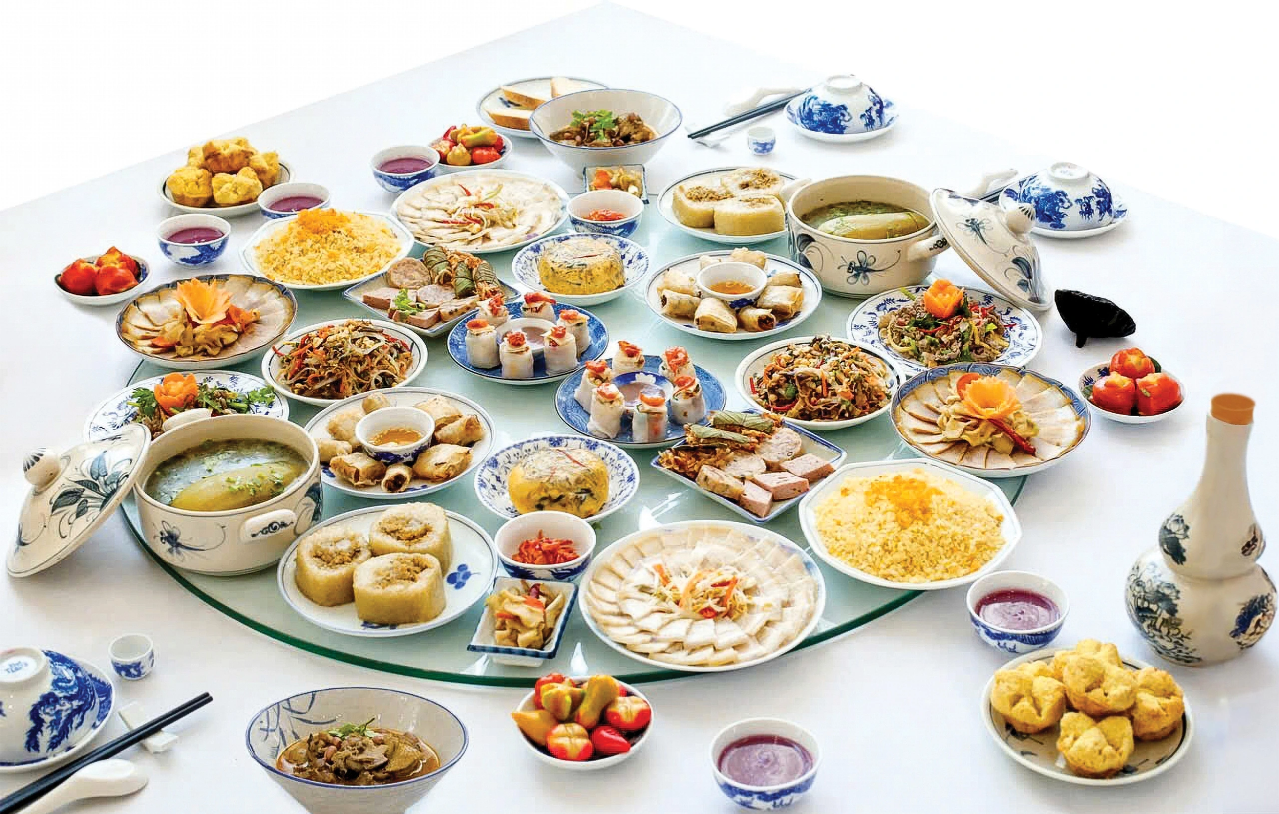 Mâm cỗ Tết Huế – Sự chỉn chu trong từng chi tiết