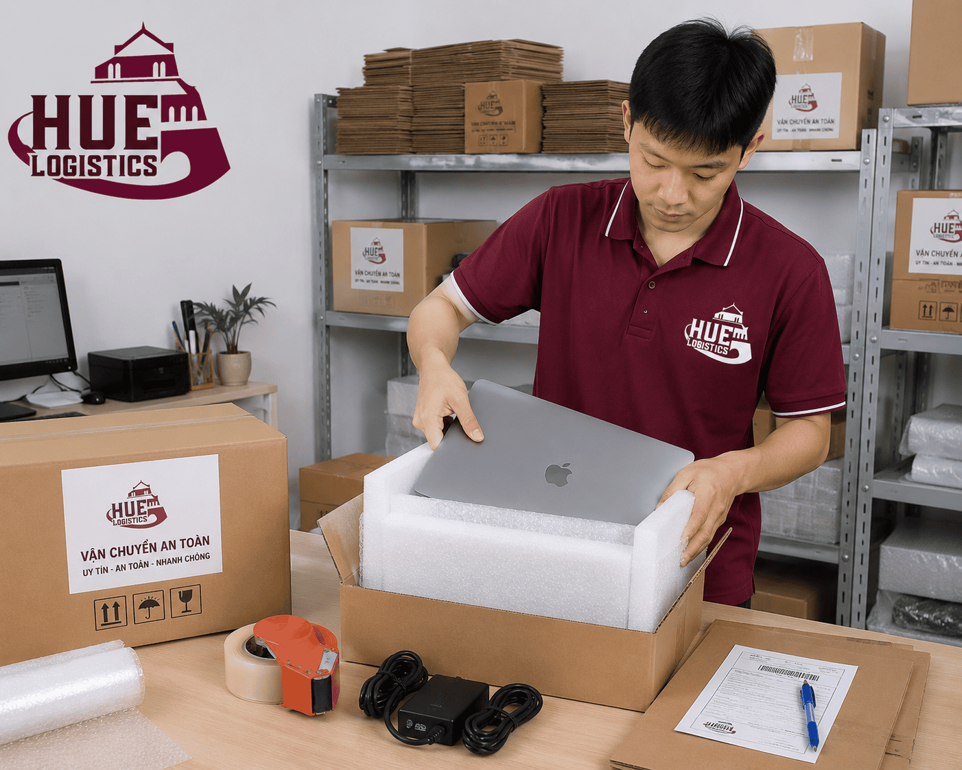 Gửi Laptop, Máy Tính Từ Huế Đi TP.HCM An Toàn, Hạn Chế Hư Hỏng